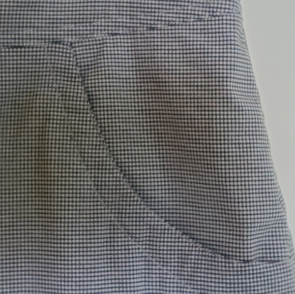 Avia Skort Large Black and White Plaid Pattern - Picture 3 of 9